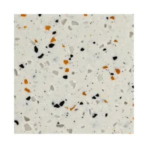 Terrazzo folha de superfície acrílica, para parte superior da mesa artificial da cozinha