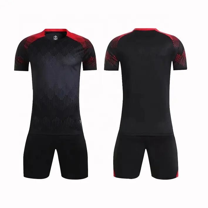New Design Football Team Soccer Jersey Set Para Equipe maillot de pé Sublimação Soccer Wear Printing Futebol Jersey