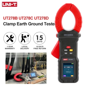 Medidor de Resistencia a Tierra Digital LCD UNI-T UT278B UT278C UT278D, Probador de Resistencia de Tierra, Voltaje de Tierra, Corriente de Carga L78 - Product Image 2