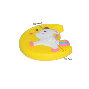 SANS BPA Coloré Bébé Mâcher Dentition Jouet Lune Licorne Anneau De Dentition Silicone Bébé Dentition - Product Image 3