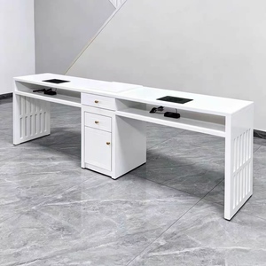<b>Nail</b> Salon <b>Table</b> with Vacuum Cleaner Japanese Style <b>Nail</b> Salon <b>Table</b> with Drawers and Concave Manicure <b>Table</b> - Product Image 2