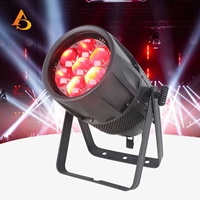 Nouvelles lampes PAR 7x40w disponibles en stock, éclairage PAR LED RGBW 4 en 1 pour extérieur avec zoom