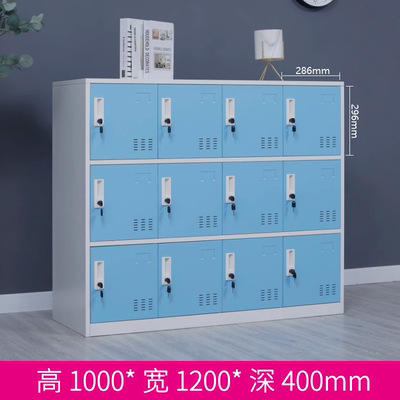 Maison à douze portes de 1,2 mètre de large (ensemble bleu et blanc)