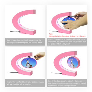 Image flottante à lévitation magnétique en forme <span class=keywords><strong>de</strong></span> <span class=keywords><strong>C</strong></span> Offre Spéciale, <span class=keywords><strong>photo</strong></span> rotative avec cadre en forme <span class=keywords><strong>de</strong></span> <span class=keywords><strong>C</strong></span> pour la décoration <span class=keywords><strong>de</strong></span> bureau - Product Image 5