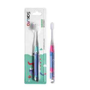 Cute Soft Safety Children's Baby Toothbrush Cartoon Soft Bristled Toothbrush Oral Cleaning And Gingival Protecting