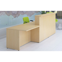 Table de réception en bois de haute qualité Bureau de réception Hôtel Salon Bureau de réception
