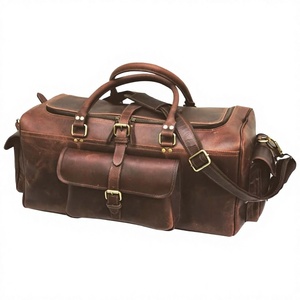 Luxury Genuine Leather Casual Travel Handbag-Waterproof Eco-Friendly High Quality Lightweight Large Capacity Polyester Clothes - Product Image 2