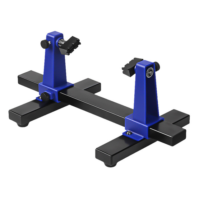 TOPCUS Adjustable PCB Holder 360 degree Rotation Board Soldering Assembly Stand Clamp Welding Auxiliary Fixture 300X165X125MM