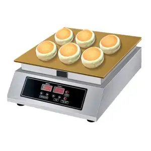 Nieuwe Soufflé Cake Snackmachine Commerciële Bakplaat Mini Wafel Pannenkoek Wafel Maker Machine