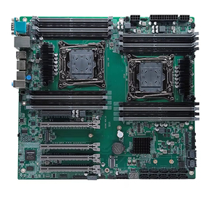 เมนบอร์ดเดสก์ท็อป X99 SEVER รองรับซีพียูคู่ ผลิตโดยโรงงาน OEM & ODM ช่องใส่หน่วยความจำ DDR4 ช่องเชื่อมต่อฮาร์ดไดรฟ์ ผลิตภัณฑ์ใหม่ระดับมืออาชีพ - Product Image 1