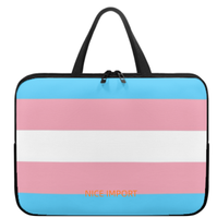 Sac pour ordinateur portable Trigender Rainbow, étui fin pour ordinateur portable avec fermeture éclair de qualité supérieure, sac portable pour tablette, grande capacité
