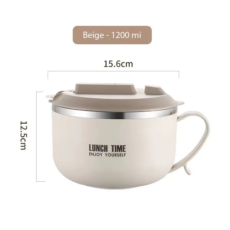 Single Handle Kids Stainless Steel Lunch