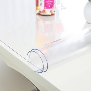 Produsen Cina lembar <span class=keywords><strong>PVC</strong></span> transparan lembut taplak meja Vinvyl lembar Film Super jernih - Product Image 3