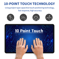 Écran tactile industriel HD IPS monté sur VESA de 21,5 pouces, 22 pouces, 23 pouces / Écran tactile USB HMI VGA