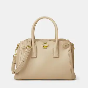 Großhandel Handtasche Lieferanten Taschen Damenhandtaschen Damen Luxus echtes Leder individuelles Logo Handtasche