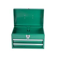 Boîte à outils portable en tôle d'acier laminée à froid sur mesure avec 2 tiroirs