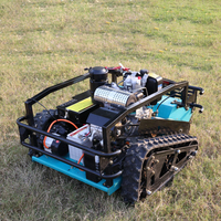 Cortadora de Césped Robótica de Alta Calidad con Ancho de Corte de 600 mm, Inalámbrica, Control Remoto Agrícola