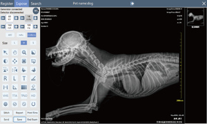 Equipo de Rayos X Veterinario Todo en Uno Mindray VetiX P8 de 8KW con Software de Anatomía Dedicado para Perros y Gatos con Pantalla de 8 Pulgadas - Product Image 6