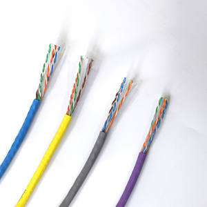 Excelente Cable de Red CAT6 <span class=keywords><strong>UTP</strong></span> 23AWG CCAG en Lugar de Cobre PVC para Interiores, Pasa Pruebas - Product Image 3