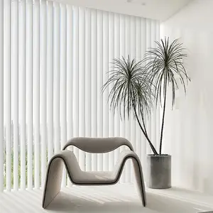 Factory custom blinds vertical wave blackout china vertical blind slats