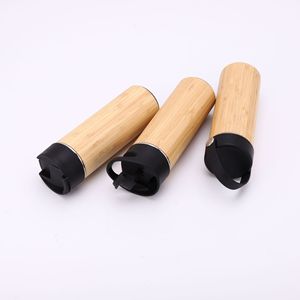 Infusor de té de acero inoxidable con aislamiento personalizado Frasco de madera Vaso de madera Termo B Vaso de madera Termo - Product Image 3