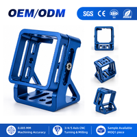 Support de fixation en aluminium CNC Ayberk pour ventilateur de refroidissement de moteur de drone, anneau de ventilation, découpe pour drone commercial à charge lourde, pièces OEM personnalisées