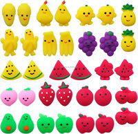Squishy Speelgoed Kerstsok Stuffers Schattige Kawaii Squishies Fruit Schatkist Speelgoed Klaslokaal Prijzen
