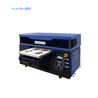 Imprimante UV DTF à plat 3D TPU TUCAN, automatique, 600 mm, 3 têtes I3200 I1600, système d'impression de patchs, logos et badges