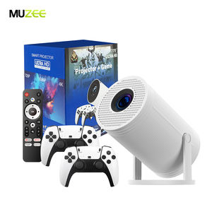 Projecteur de jeu portable HY300PRO à succès, Android 13, 720p, 1080p, prise en charge de 160 lumens ANSI, LCD LED, Wi-Fi double bande, pour la maison - Product Image 1