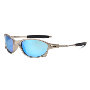 Ultimo marchio di lusso Vintage avvolgente UV400 occhiali da sole sportivi da esterno uomini ciclismo Running futuri occhiali da sole Juliet - Product Image 6