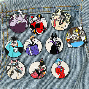 Pin de Metal con Diseño Único de Personajes de Anime, TV y Cine, Bruja, Enano, Broche Creativo de Aleación, Accesorio Digital - Product Image 3