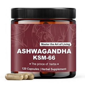 Domina el arte de vivir: Cápsulas de Ashwagandha, el Príncipe de las Hierbas, 120 Cápsulas, Ayuda a Mejorar la Concentración y la Memoria - Product Image 1