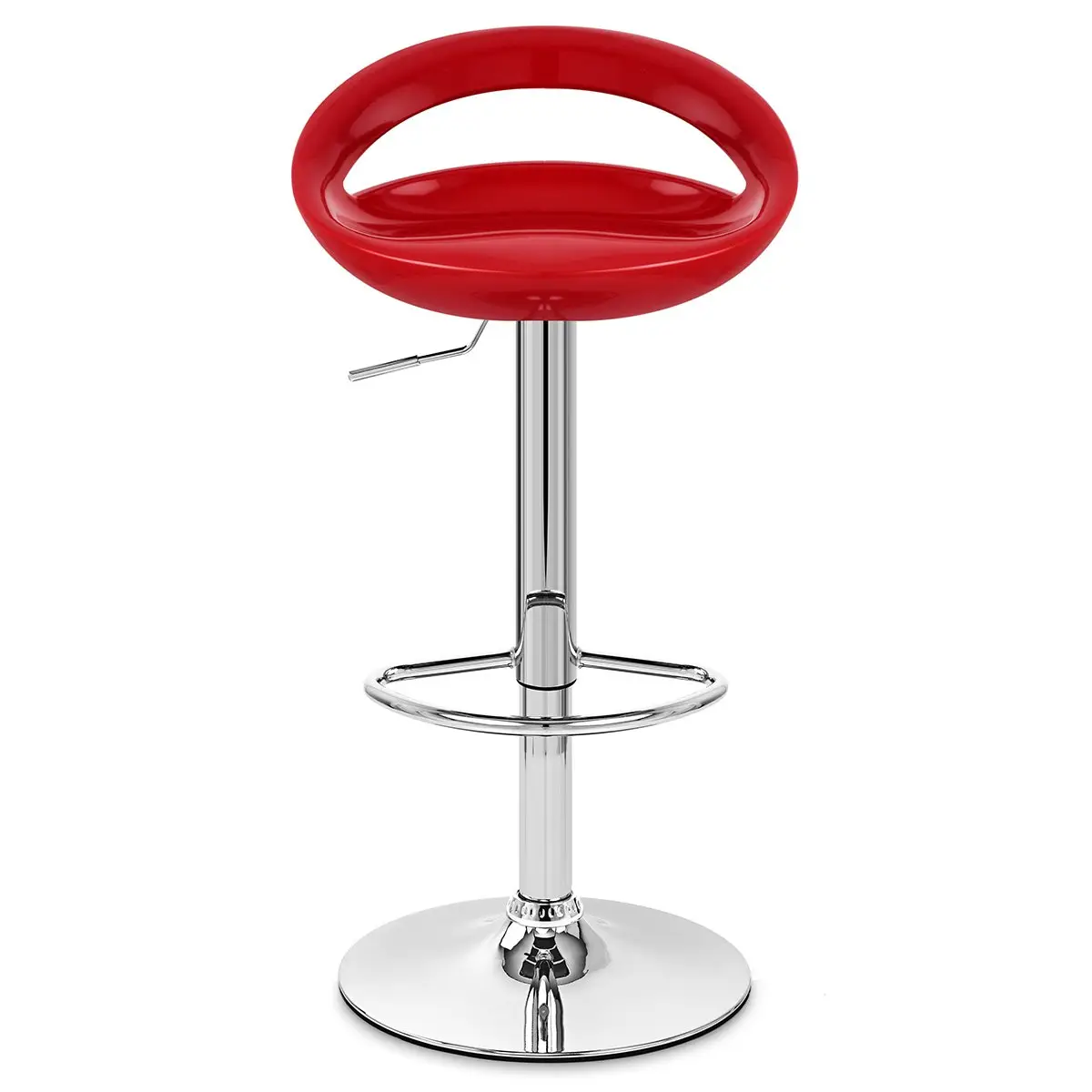 Fabrik Direkt verkauf Modern Swivel Round Stahl und Kunststoff ABS Bar Chair Barhocker