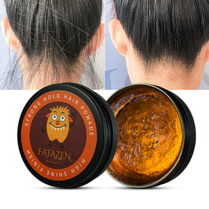 Nhãn Hiệu Riêng Bán Buôn Mật Ong Ong Sáp Tỏa Sáng Ban Đầu Giữ Mạnh Mẽ Tạo Kiểu Tóc Pomade Tóc Sáp Cạnh Điều Khiển - Product Image 1