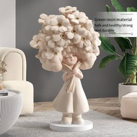 Grand style crème fille salon décorations du sol au plafond accessoires pour la maison cadeaux sonores Bluetooth
