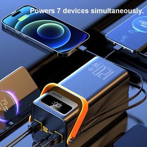 Cargador Portátil de Alta Capacidad con Cuatro Puertos USB y Tres Entradas, Carga Rápida, 60000 mAh, Venta de Fábrica - Product Image 3