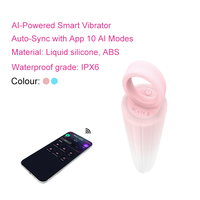 Großhandel OEM KI-gesteuerter APP-Fernbedienungs-Klitorisvibrator Niedlicher Eiscreme-Mini-Interaktiver Sexspielzeug für Frauen USB-Aufladbar