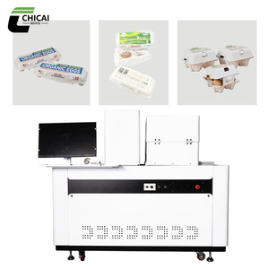 Chicai đầy đủ tự động một vượt qua nước dựa trên Mực in kỹ thuật số máy 3-Side in ấn trong một thời gian trên hộp trứng bao bì <span class=keywords><strong>carton</strong></span> in - Product Image 2