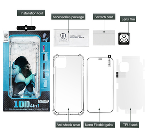 Atouchbo 4 in 1 Anti Shock Suit <strong>Screen</strong> <strong>With</strong> <strong>Phone</strong> <strong>Case</strong> 360 <strong>Phone</strong> Full Protection Set <strong>Screen</strong> <strong>Protector</strong> for Iphone 13 Pro - Product Image 6