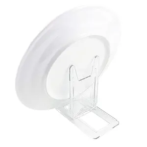 Clear Plastic Ezels Plaat Houders Verstelbare Display Stand Acryl Plaat Houder Display Afdruiprek Foto Boek Home Deco