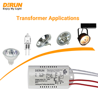 Transformador Electrónico OEM de 12V con Salida Única, 22-60W, 220-240V, 50/60Hz para Lámpara Halógena