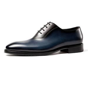Zapatos de Vestir Hechos a Mano de Alta Calidad para Hombre, de Cuero Genuino, Impermeables, Antideslizantes, con Diseño de Puntos, Transpirables, para Bodas y Fiestas - Product Image 5