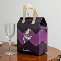 Sac isotherme de livraison de nourriture de grande capacité certifié GRS avec logo personnalisé, pliable, réutilisable, imperméable, sac isotherme pour les courses