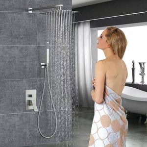 In <span class=keywords><strong>acciaio</strong></span> <span class=keywords><strong>inox</strong></span> 304 rotondo della testa di acquazzone bagno incasso <span class=keywords><strong>doccia</strong></span> calda e fredda miscelatore - Product Image 3