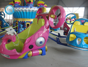 Équipement innovant Blue Star pour parcs à thème Centres commerciaux Utilisation intérieure et extérieure Matériau durable en fibre de verre - Product Image 4