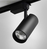 Projecteurs LED sur rail réglables en aluminium 10W 20W 30W 40W pour vente en gros