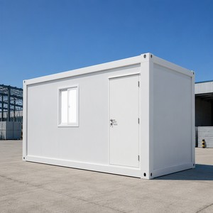 DDP Low Price Light Steel 20ft Flat Pack Container House Prefabricated Container <b>Camping</b> House Detachable Container House - Product Image 1