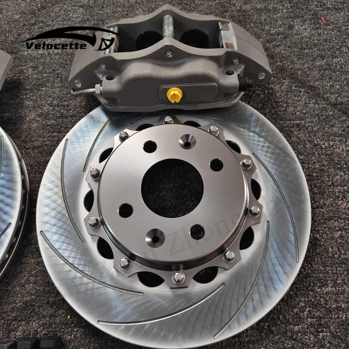 BLOX Racing Forged 4 Piston Calipers and Pads (Fits Honda/Acura 262mm Rotors) main image 0