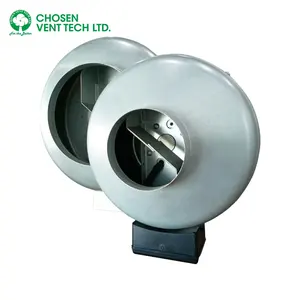 6 Inch 435 CFM Inline Duct Fan centrifugal Blower for Ventilation