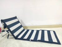 Couverture de pique-nique de salon sans sable avec dossier réglable et pliable personnalisé en gros